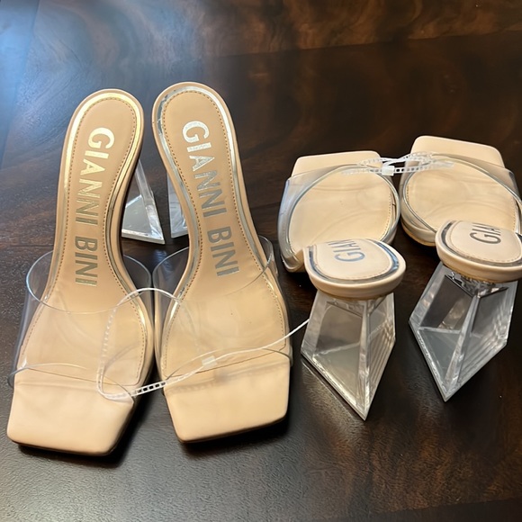 Gianni Bini
Caylor Clear Square Toe Sandals - Picture 3 of 10